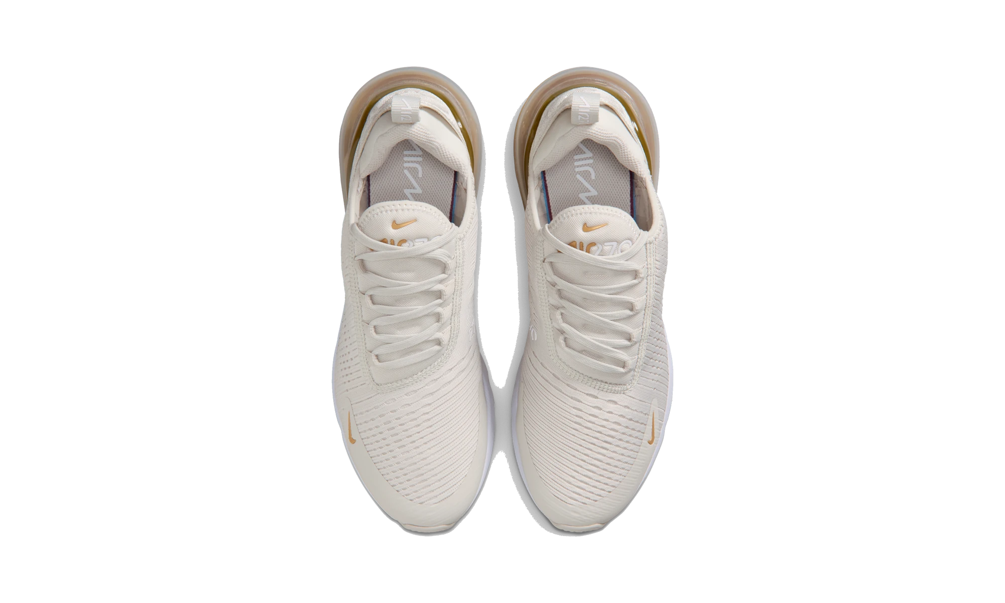 Nike Air Max 270 Light Bone Metallic Gold