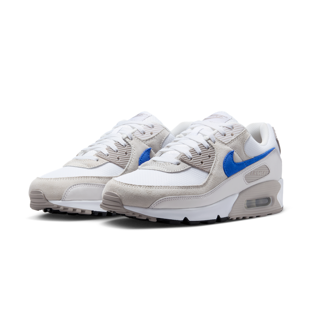 Nike Air Max 90 College Grey Racer Blue, White/College Grey/Summit White/Racer Blue (DM0029-110)