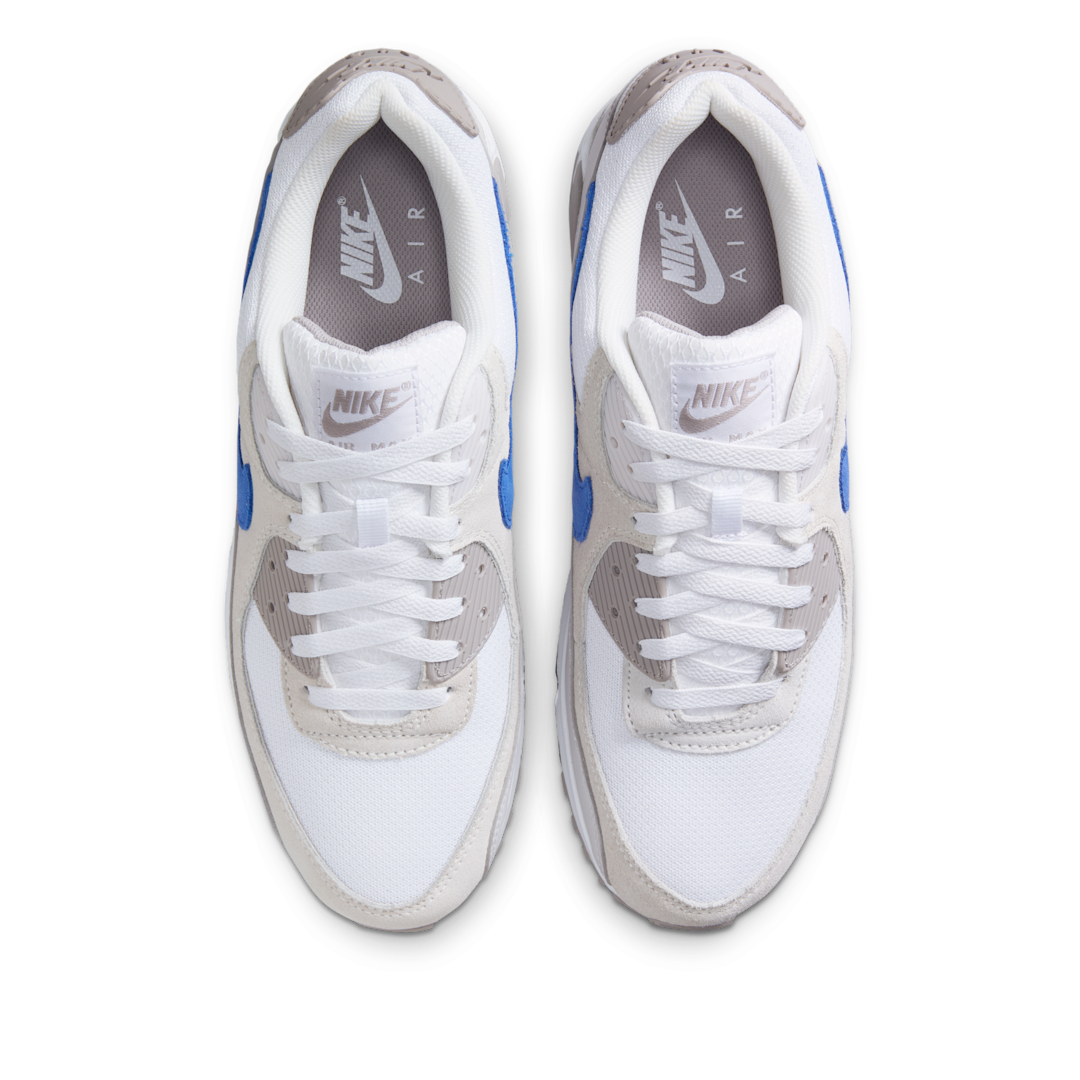 Nike Air Max 90 College Grey Racer Blue, White/College Grey/Summit White/Racer Blue (DM0029-110)