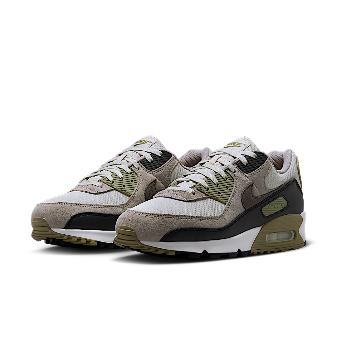 Nike Air Max 90 Light Bone Neutral Olive, Light Bone/Neutral Olive/College Grey/Cave Stone (DM0029-011)