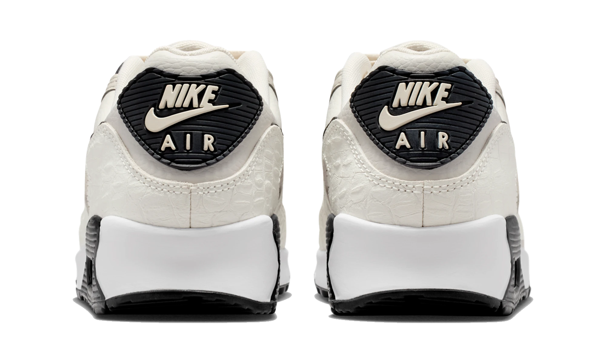 Nike Air Max 90 Sail Croc Print Phantom Black