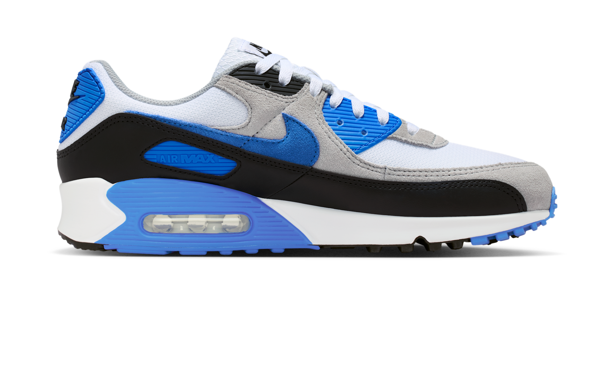Nike Air Max 90 White Blue Crystal
