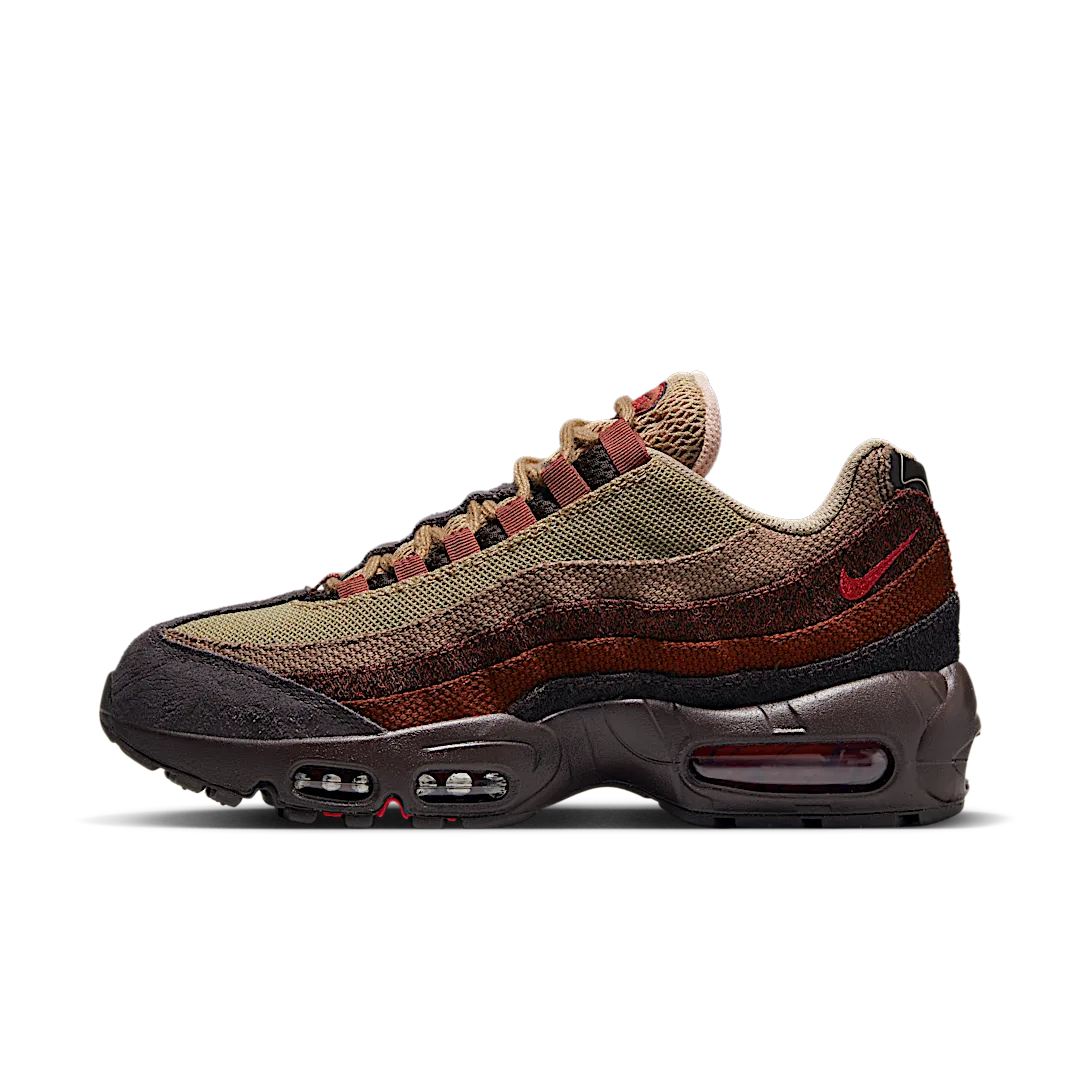 Nike Air Max 95 Anatomy of Air, Brown Basalt/Oxen Brown/Mars Stone/University Red (DZ4710-200)