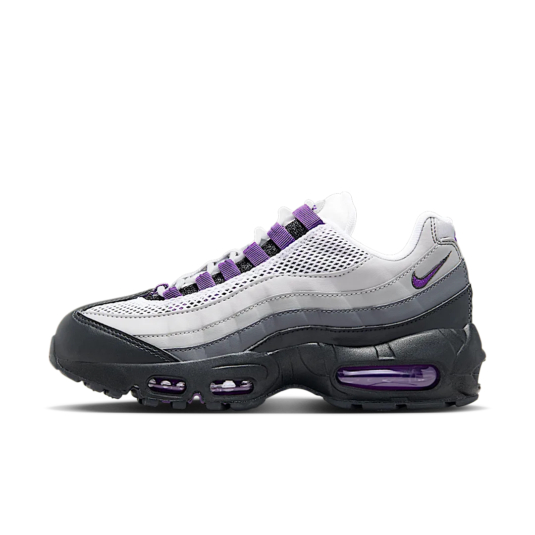 Nike Air Max 95 Next Nature Disco Purple, Black/Disco Purple/Pearl Grey/Noir (DH8015-003)