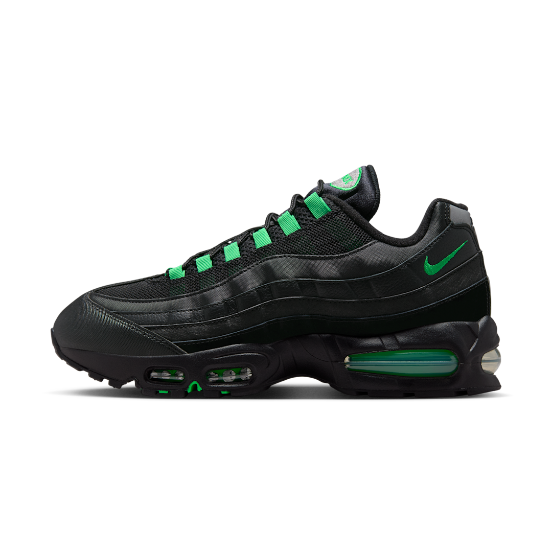 Nike Air Max 95 OG Big Bubble Black Green Shock, Black/Black/Pearl Grey/Green Shock (IB1667-002)