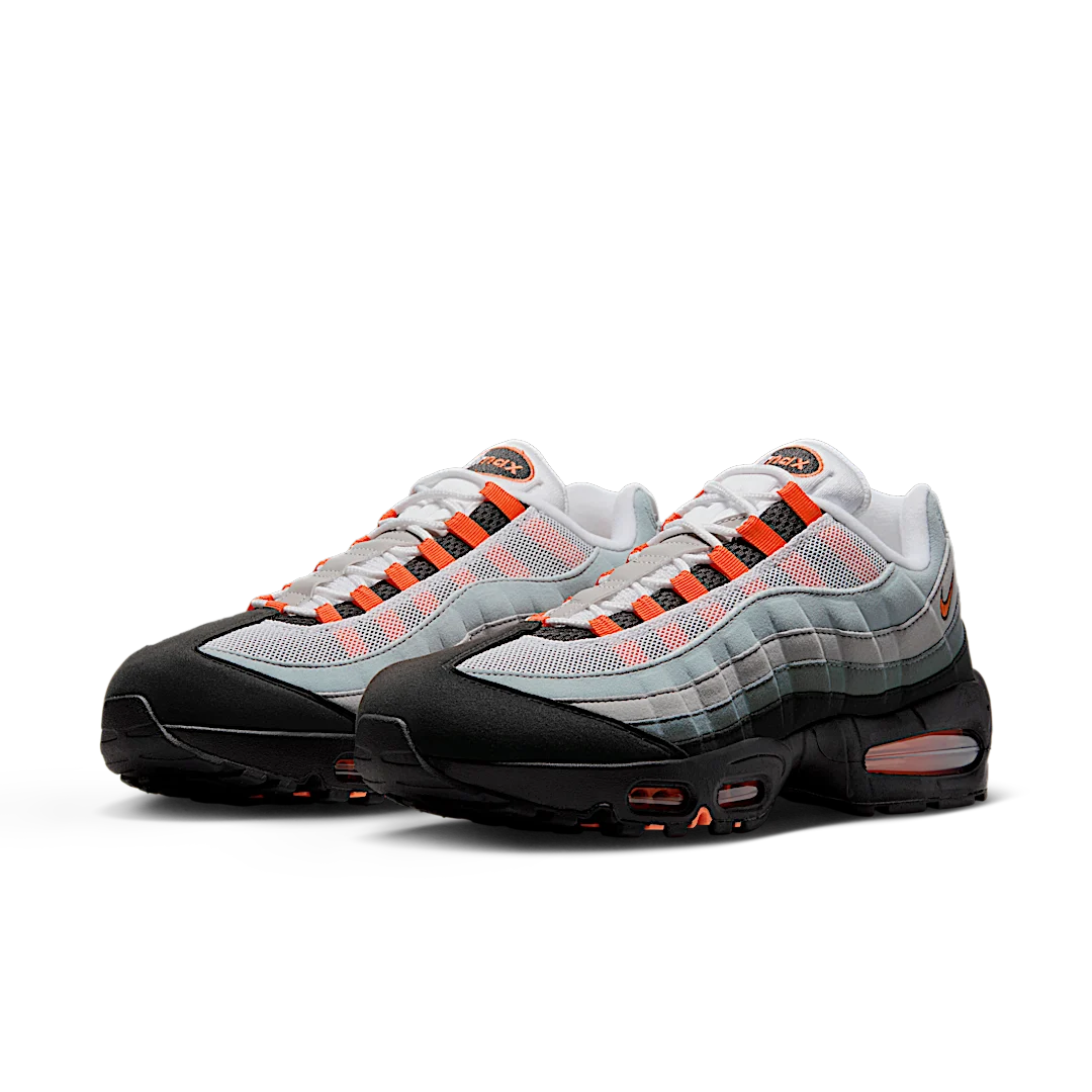 Nike Air Max 95 OG Big Bubble Bright Mandarin (2025), Black/Bright Mandarin (HM4740-005)