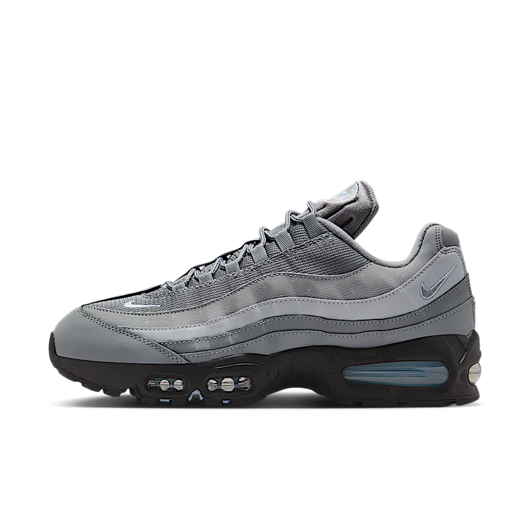 Nike Air Max 95 OG Big Bubble Cool Grey, Cool Grey/Psychic Blue/Wolf Grey/Cool Grey (IB7682-001)