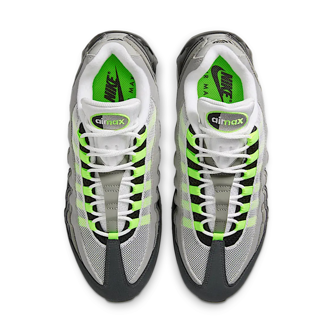 Nike Air Max 95 OG Big Bubble Neon (2025), Black/Neon Yellow/Cool Grey (HM4740-001)
