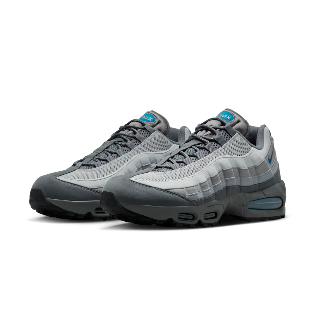 Nike Air Max 95 OG Big Bubble Smoke Grey Green Abyss, Smoke Grey/Wolf Grey/Light Smoke Grey/Green Abyss (IH4457-003)