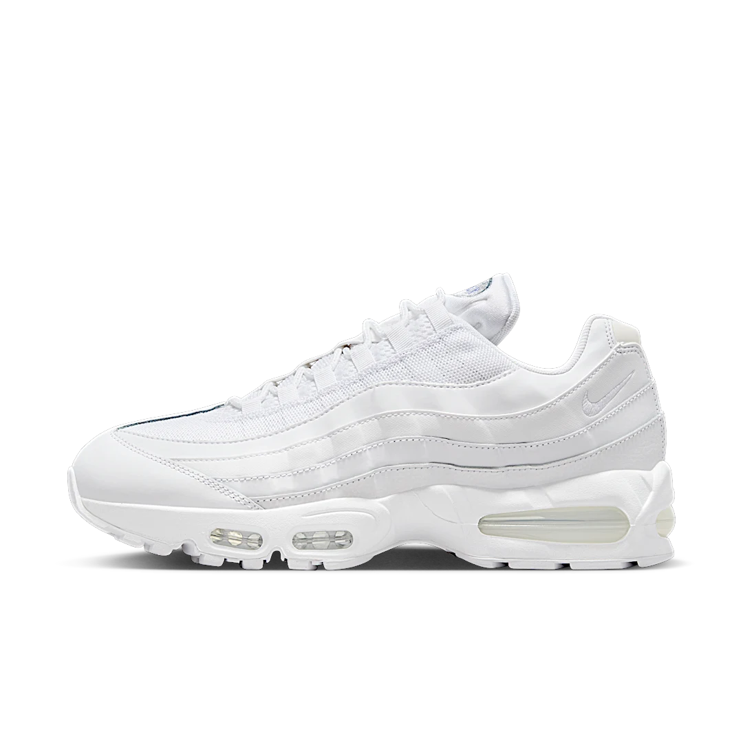 Nike Air Max 95 OG Big Bubble Triple White, White/White/Pure Platinum/White (HM8755-100)
