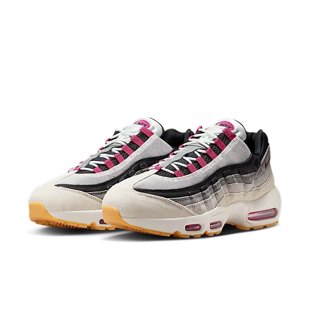 Nike Air Max 95 SB Cactus Flower, Summit White/Photon Dust/Cool Grey/Cactus Flower/Gum Yellow (HF7545-100)