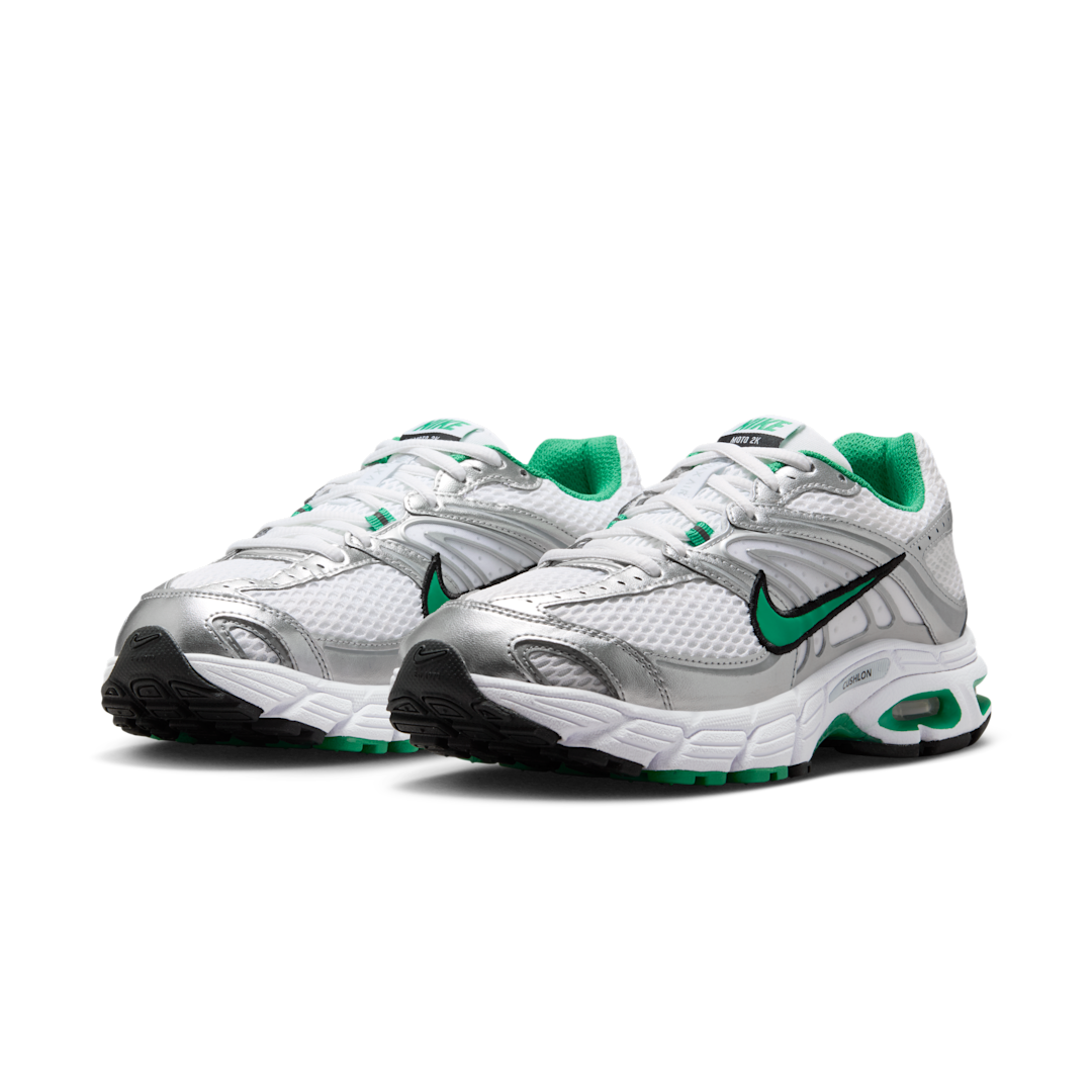 Nike Air Max Moto 2K White Stadium Green, White/Stadium Green/Metallic Silver/Black (HQ2056-102)