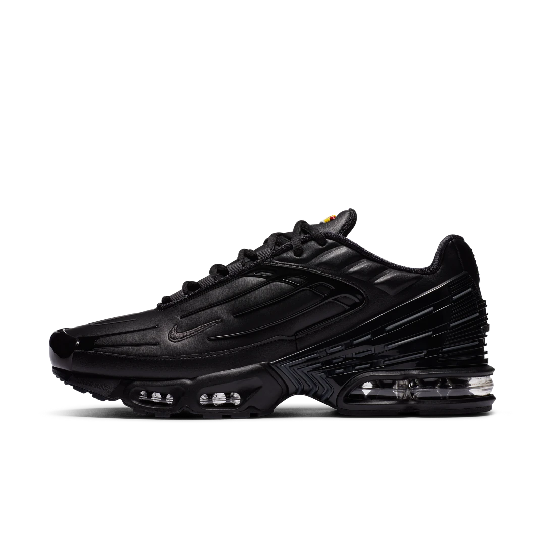 Nike Air Max Plus 3 Leather Black, Black/Dark Smoke Grey (CK6716-001)