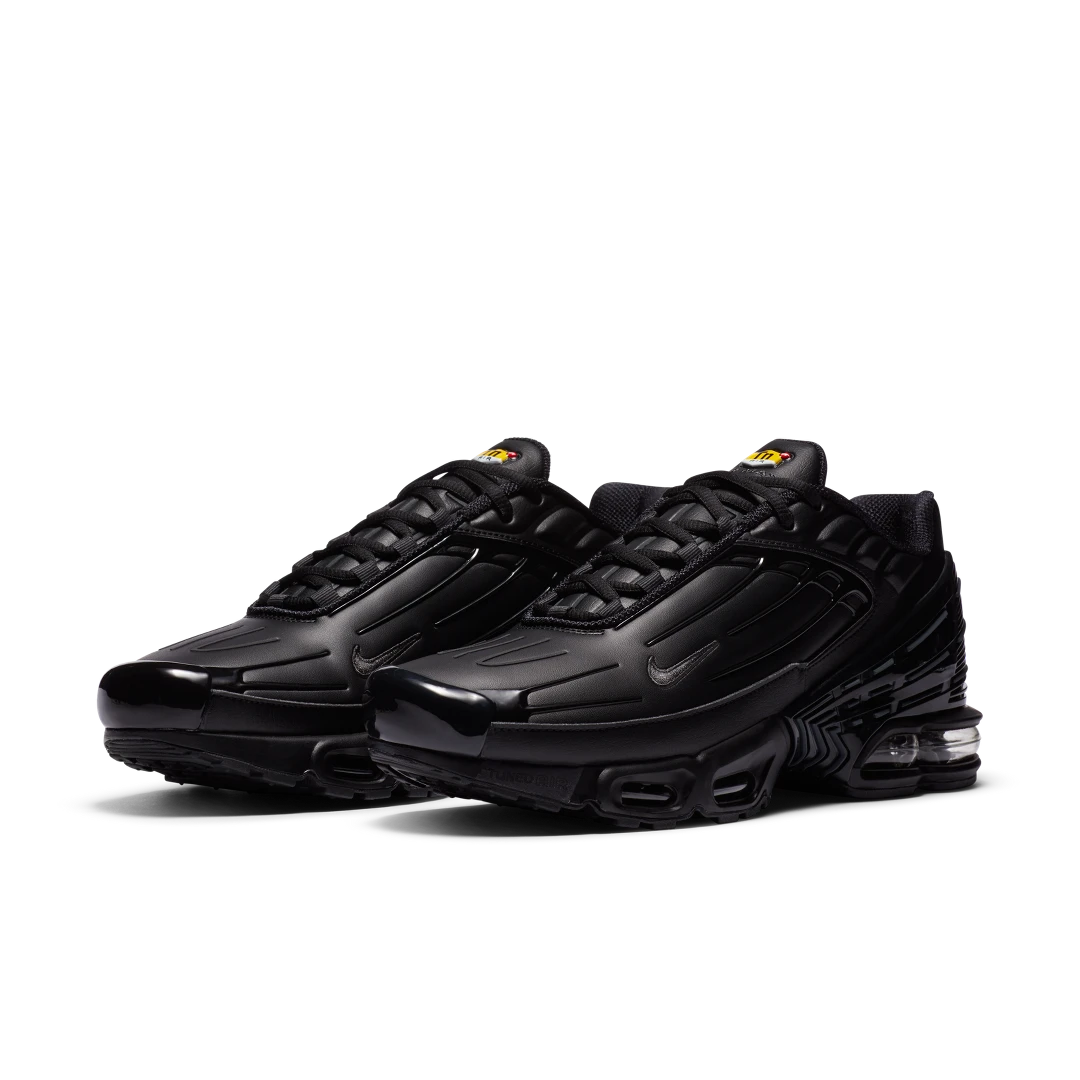 Nike Air Max Plus 3 Leather Black, Black/Dark Smoke Grey (CK6716-001)