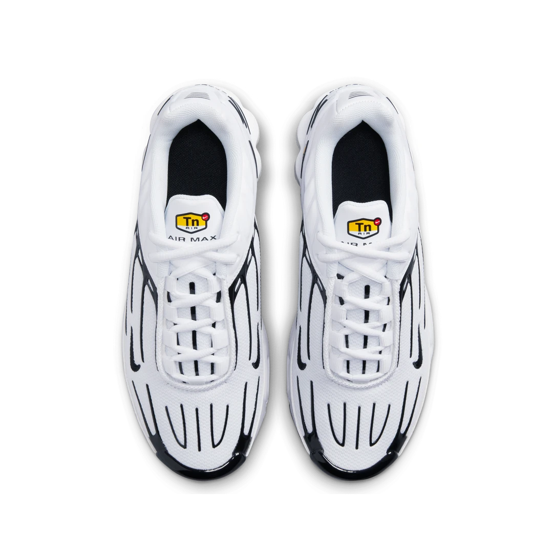 Nike Air Max Plus 3 White Black, White/Black/White/Chile Red (FN3845-100)