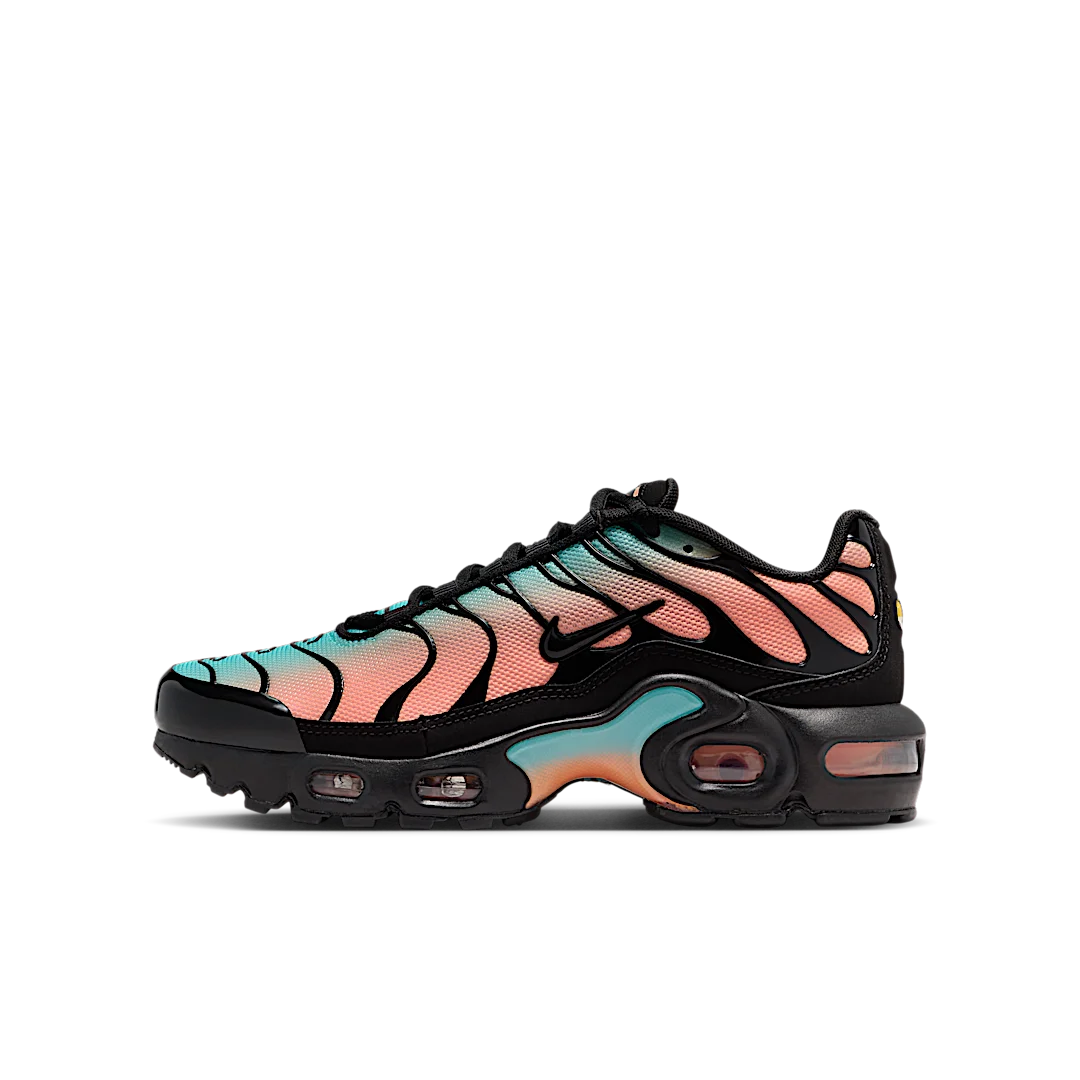 Nike Air Max Plus Aurora Green Orange Pulse, Black/Aurora Green/Orange Pulse/Black (CD0609-037)