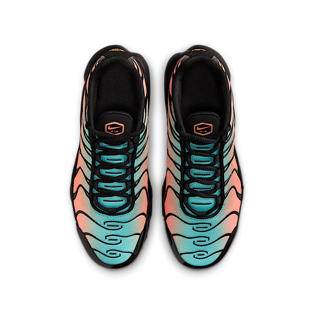 Nike Air Max Plus Aurora Green Orange Pulse, Black/Aurora Green/Orange Pulse/Black (CD0609-037)