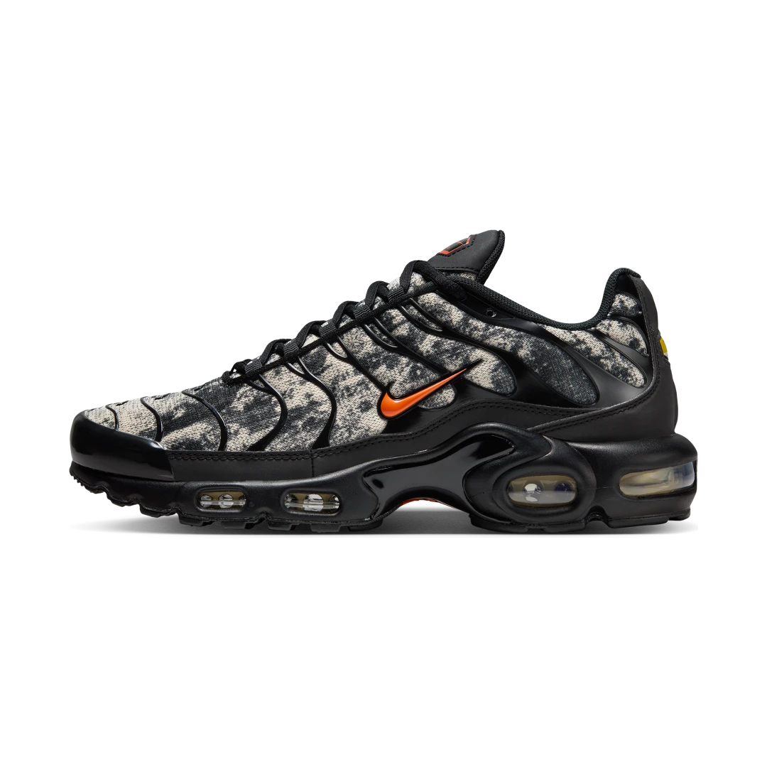Nike Air Max Plus Camo Black Safety Orange, Black/White/Safety Orange (FV6913-001)