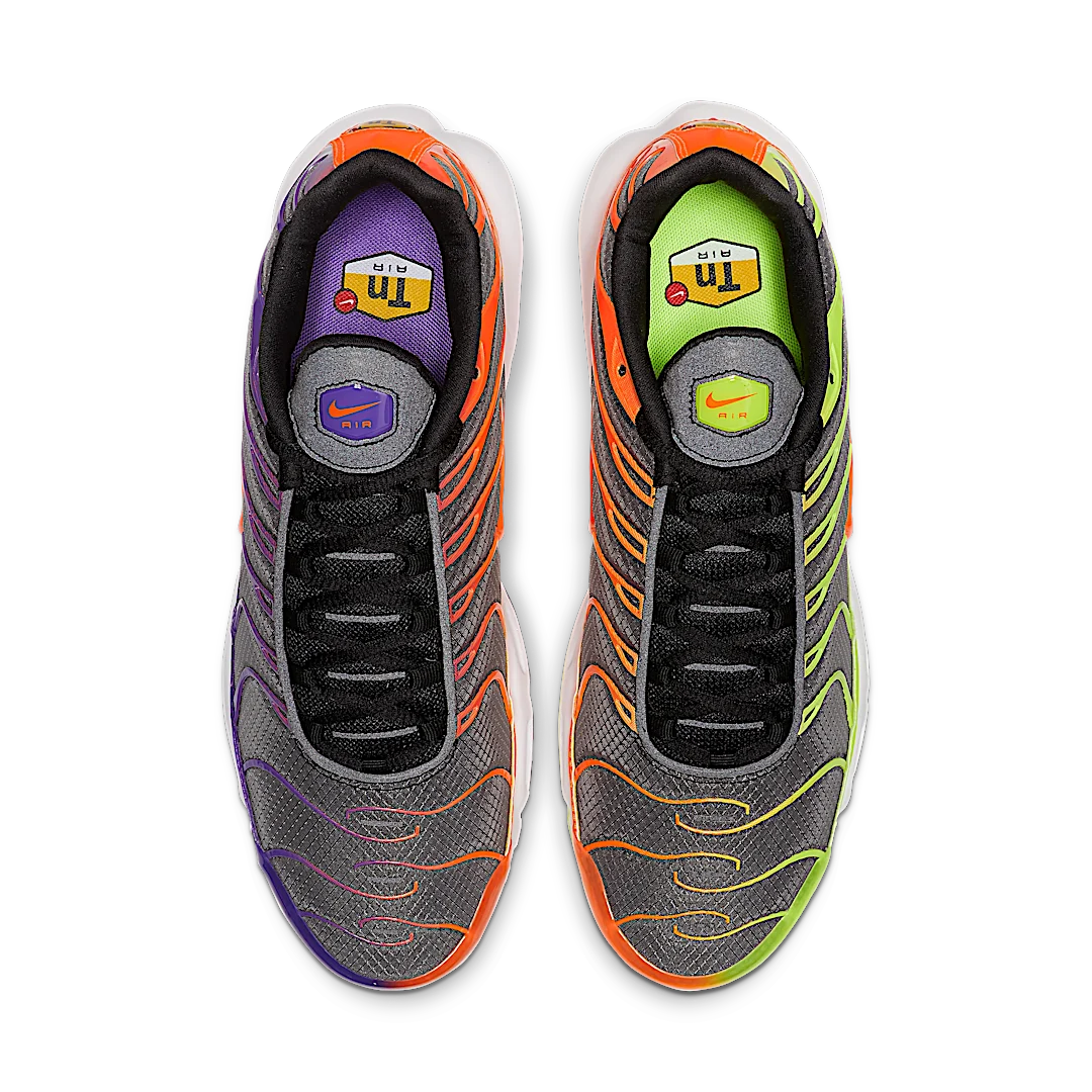 Nike Air Max Plus Color Flip Pack Black, Black/White-Hyper Grape-Orange Burst (CI5924-061)