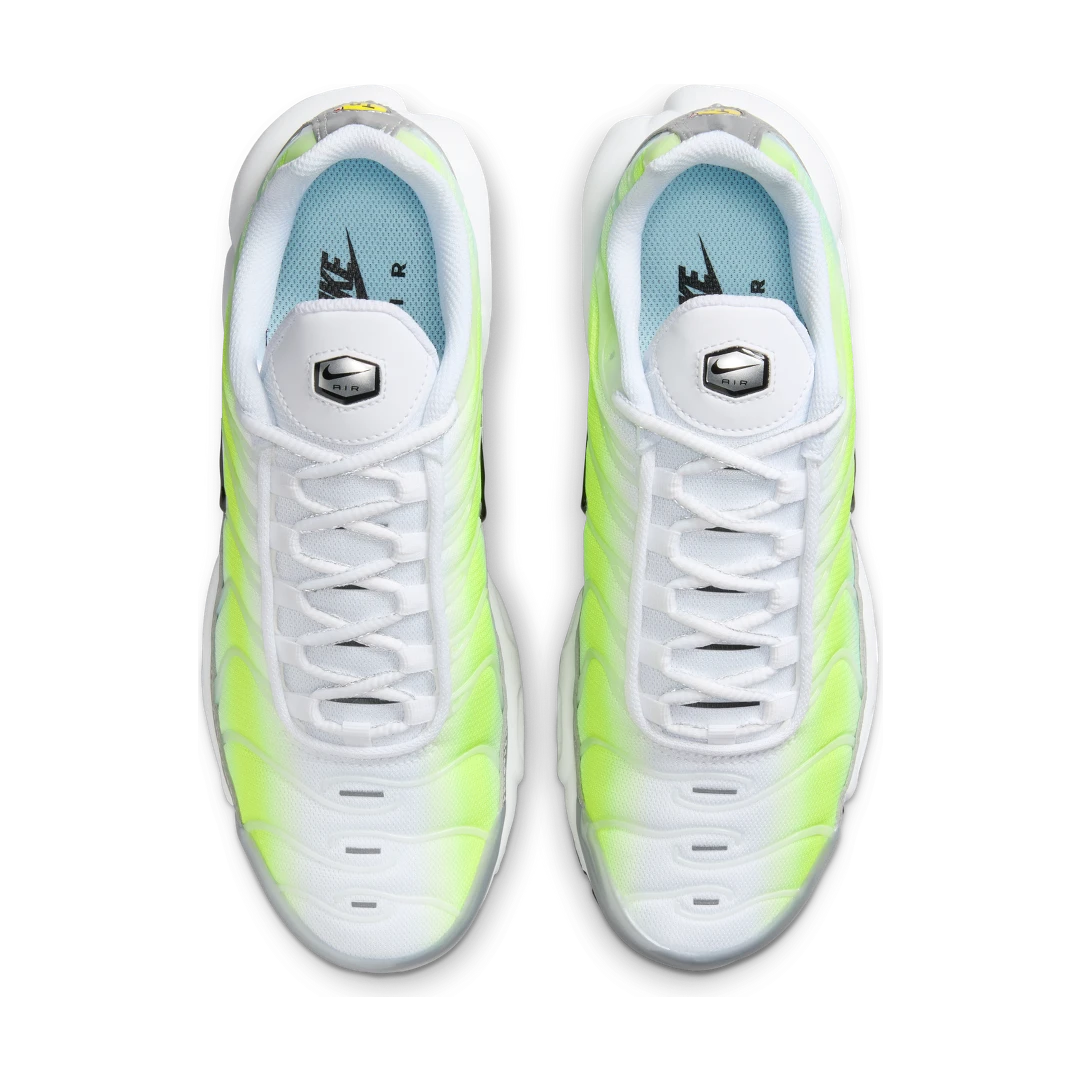 Nike Air Max Plus Cyber Glacier Blue Gradient, White/Cyber/Glacier Blue/Black (HJ9574-100)