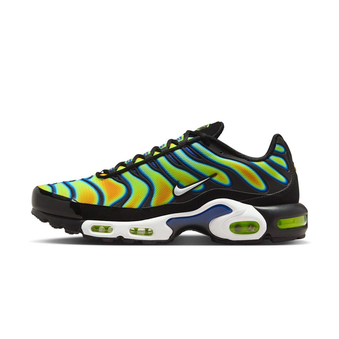 Nike Air Max Plus Heat Map, Yellow/Blue/Black (IH4458-001)