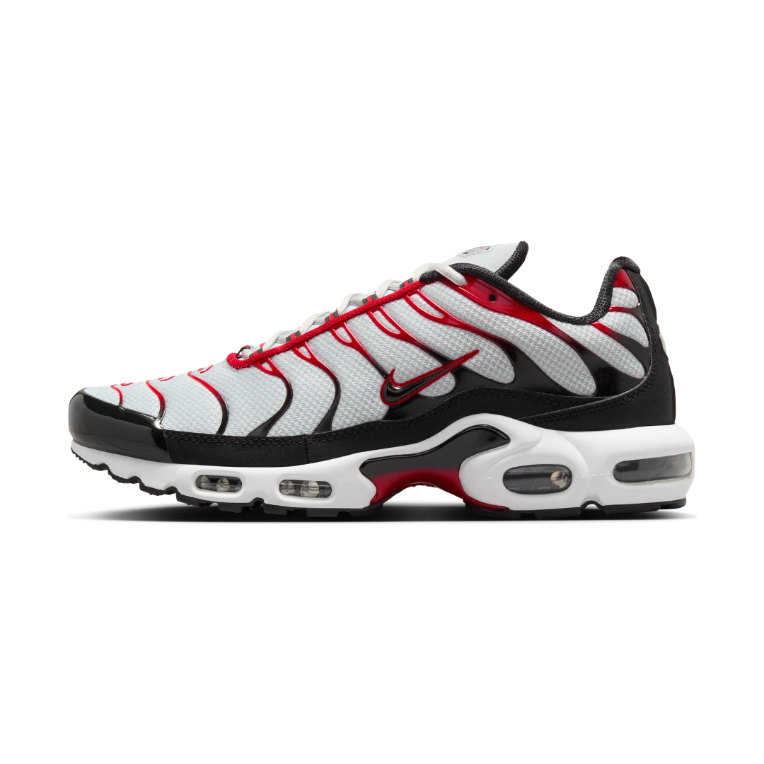 Nike Air Max Plus Pure Platinum Black University Red, Pure Platinum/Black/White/University Red (FN6949-002)