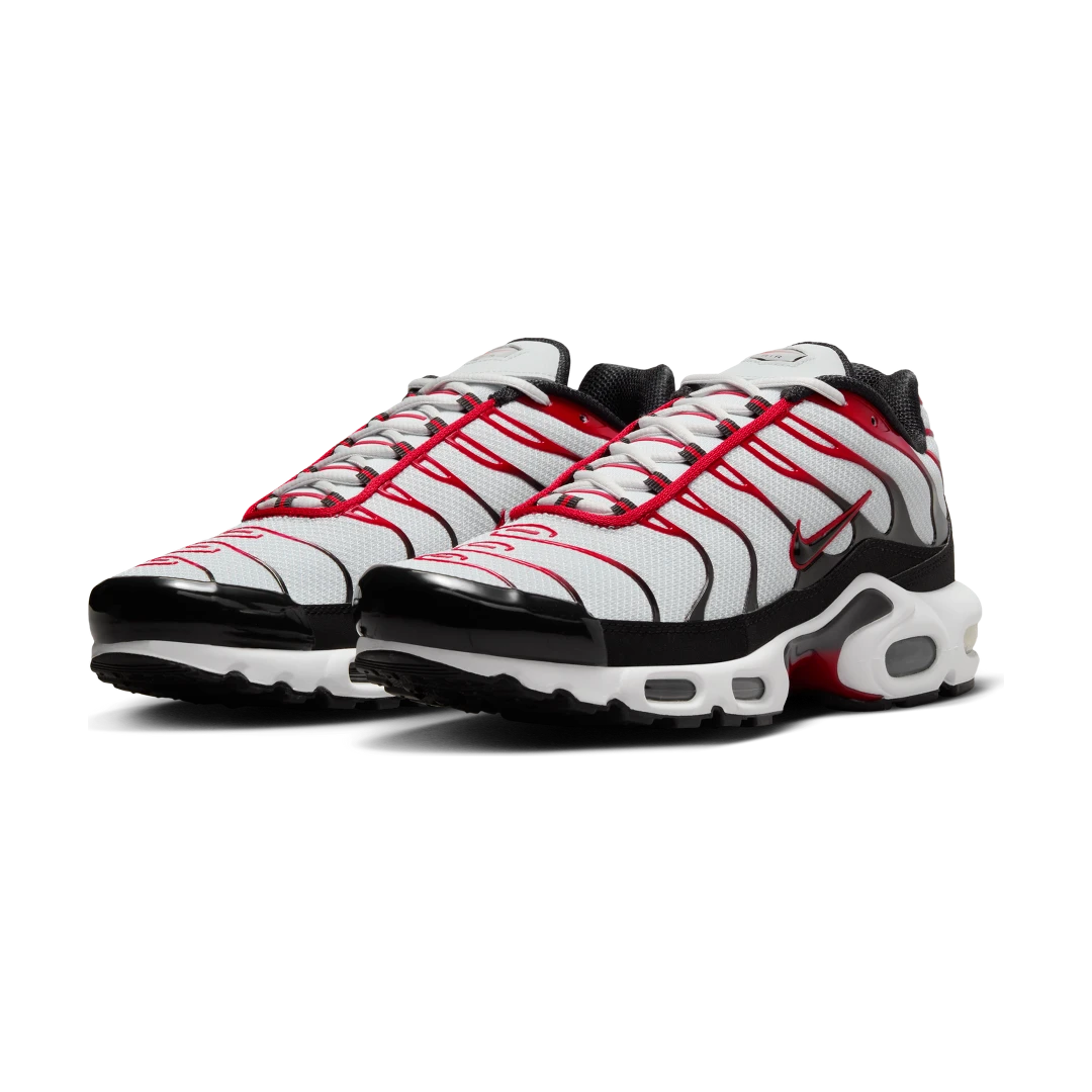 Nike Air Max Plus Pure Platinum Black University Red, Pure Platinum/Black/White/University Red (FN6949-002)