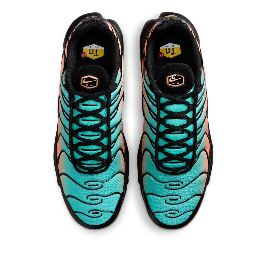 Nike Air Max Plus South Beach, Black/Aurora Green/Orange Pulse/Black (DM0032-022)