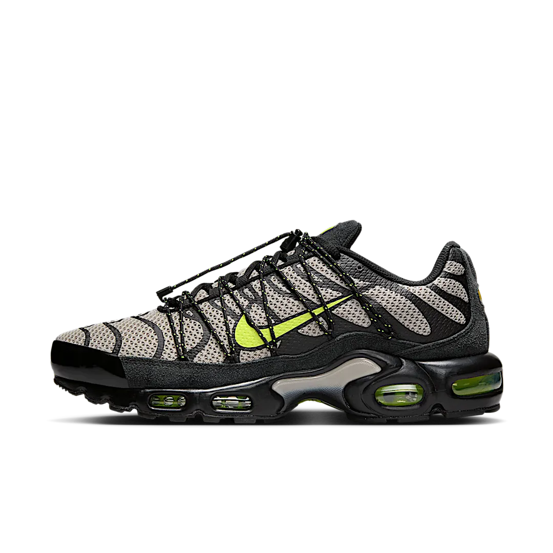 Nike Air Max Plus Utility Black College Grey Volt, Black/College Grey/Volt (FD0670-003)