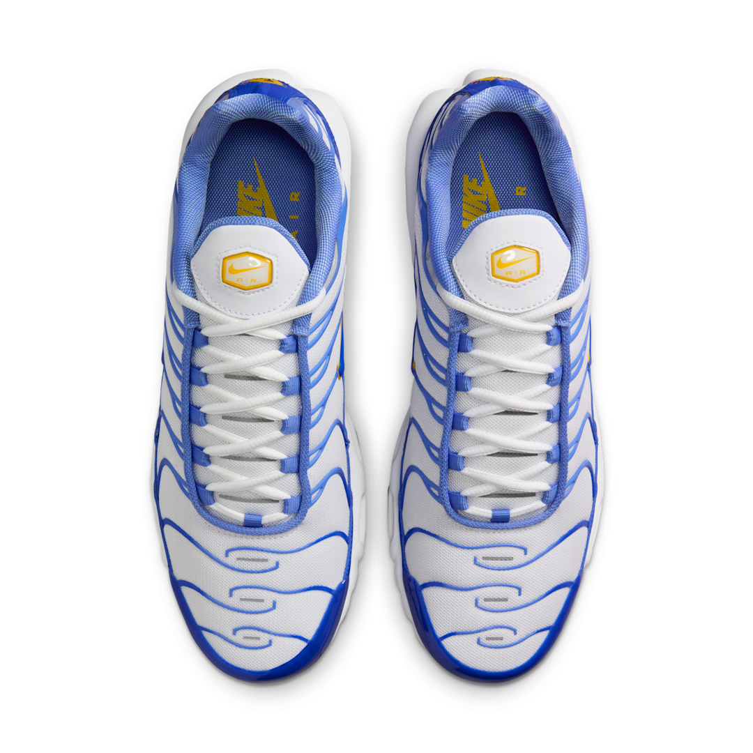 Nike Air Max Plus White Lyon Blue Varsity Maize, White/Polar/Varsity Maize/Lyon Blue (IF6224-100)