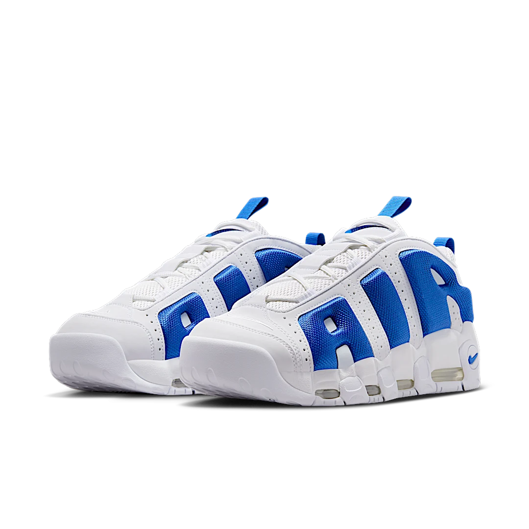 Nike Air More Uptempo Low White Hyper Royal, White/Psychic Blue/Hyper Royal (FZ3055-101)