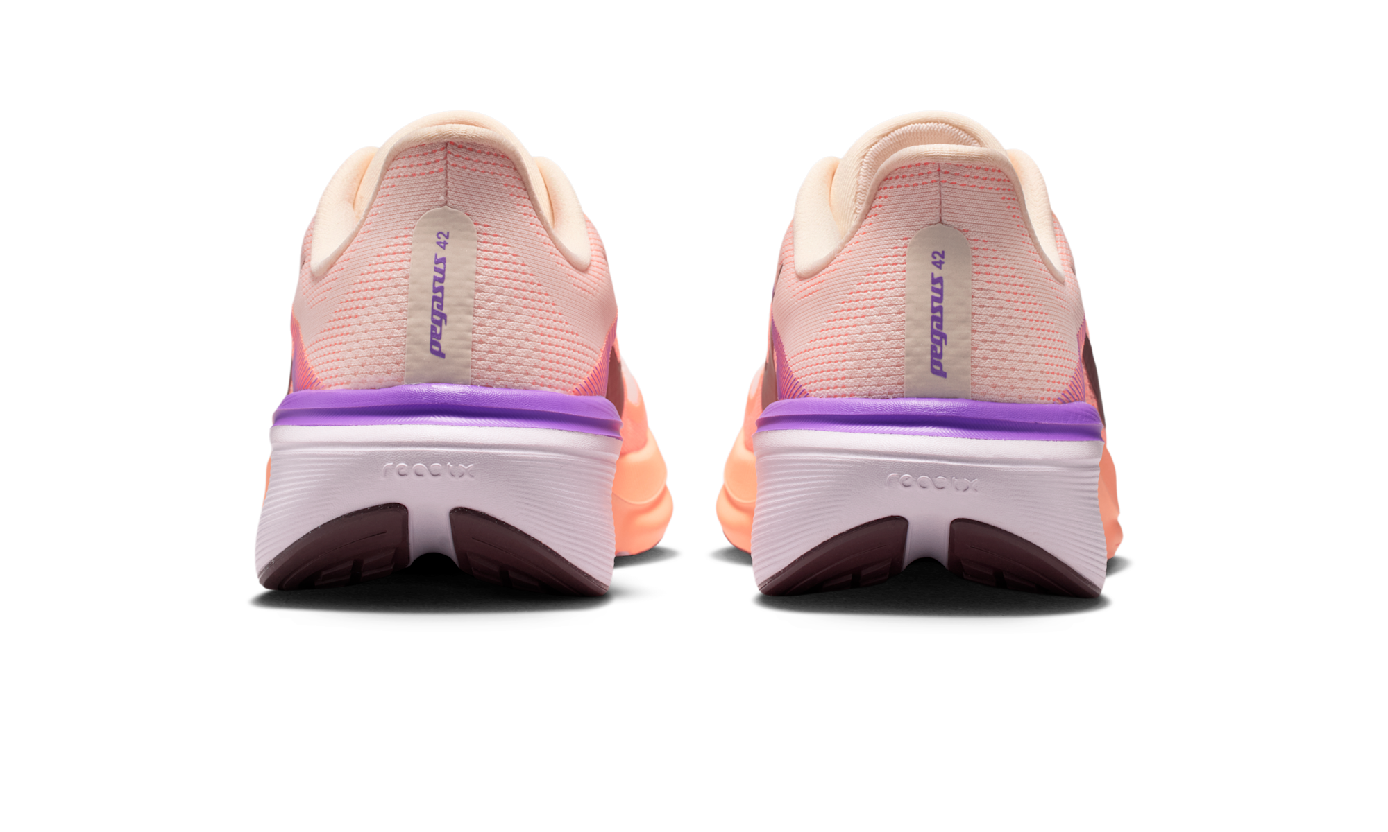 Nike Air Zoom Pegasus 42 Orange Pulse Bright Violet