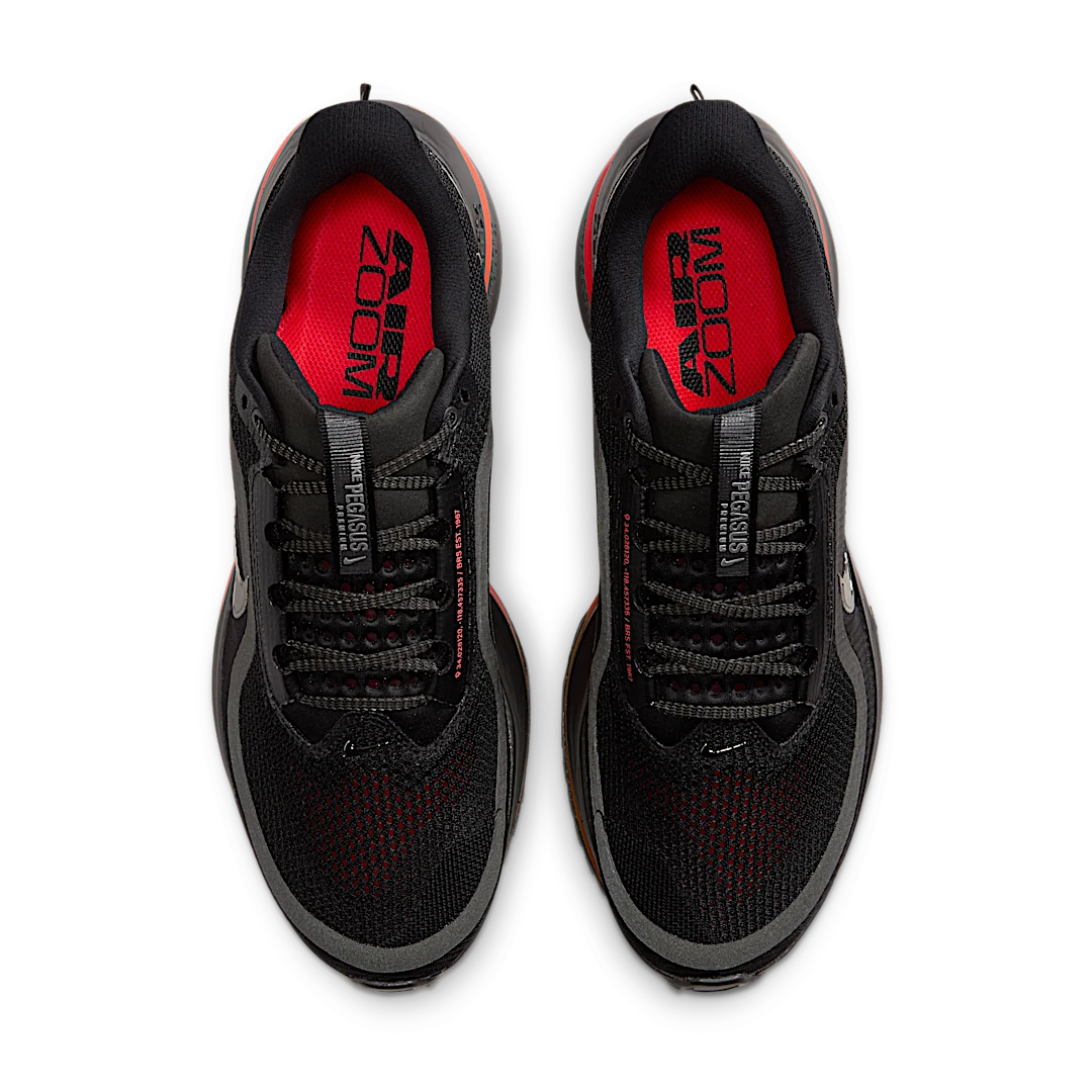 Nike Air Zoom Pegasus Premium Black Bright Crimson, Black/Bright Crimson/Metallic Silver (HQ2592-003)