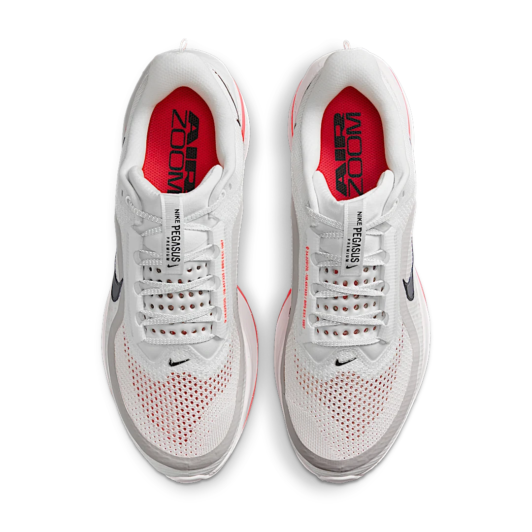 Nike Air Zoom Pegasus Premium Summit White Bright Crimson, Summit White/Black/Bright Crimson/Phantom (HQ2592-101)