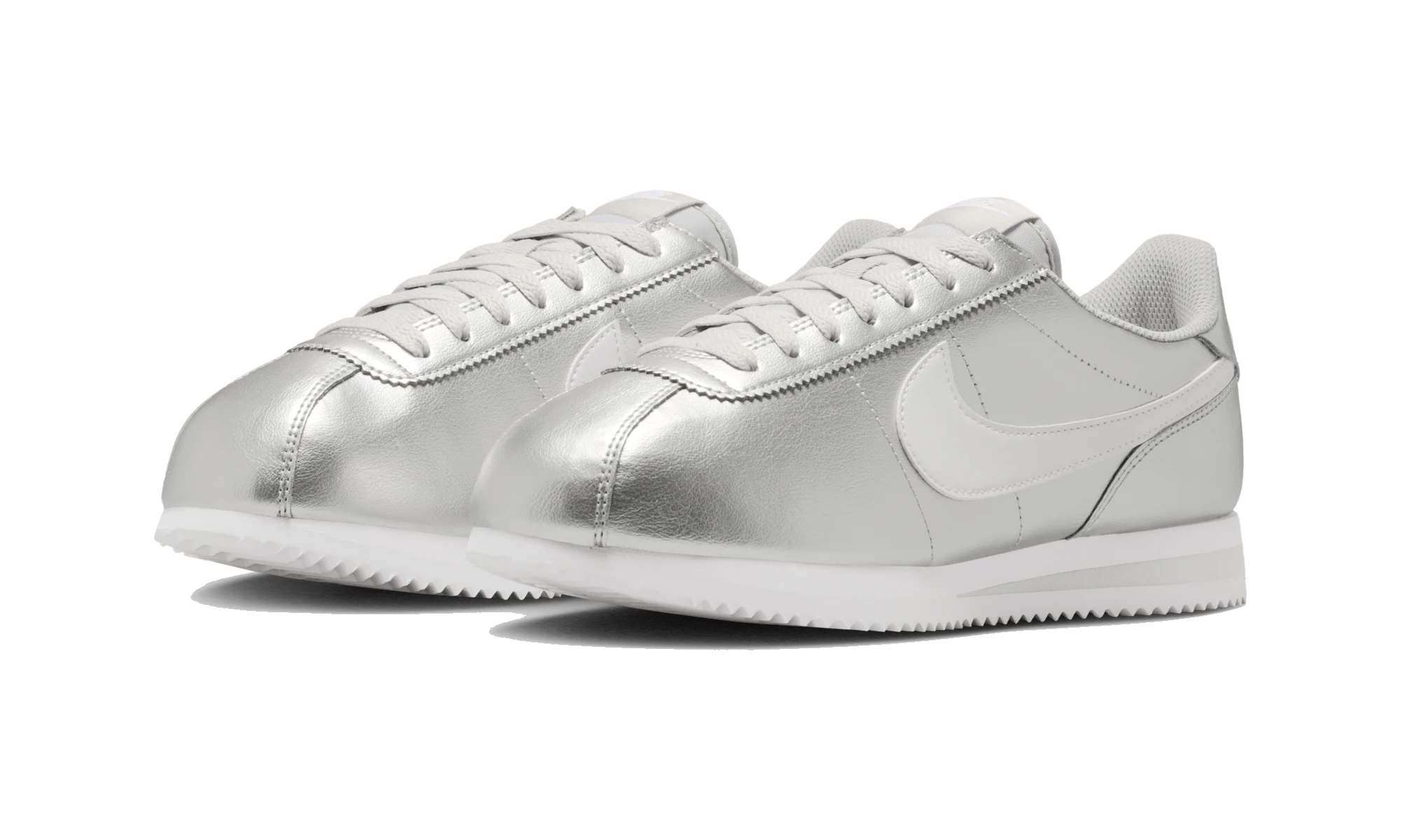 Nike Cortez Metallic Silver