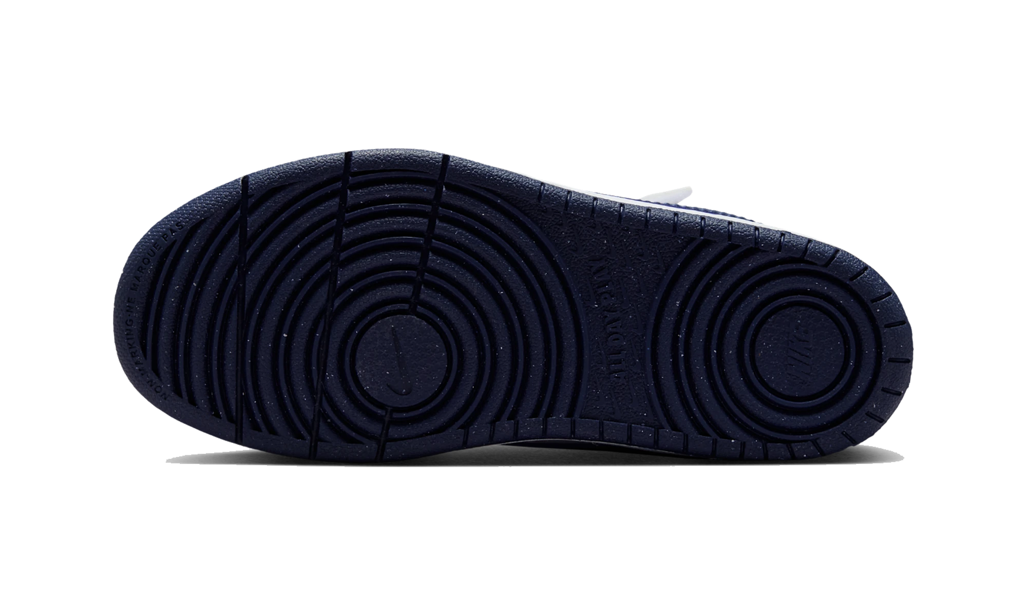 Nike Court Borough Low PS White Midnight Navy