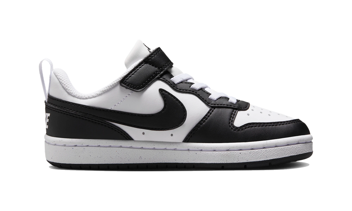 Nike Court Borough Low Recraft Black White (PS)