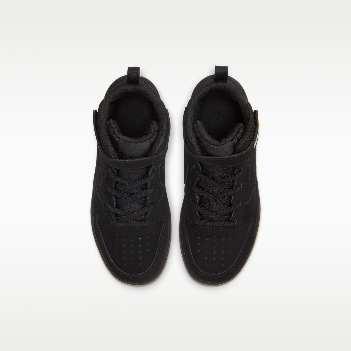 Nike Court Borough Mid 2 PS Triple Black