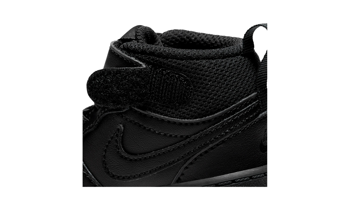 Nike Court Borough Mid 2 Triple Black (TD)