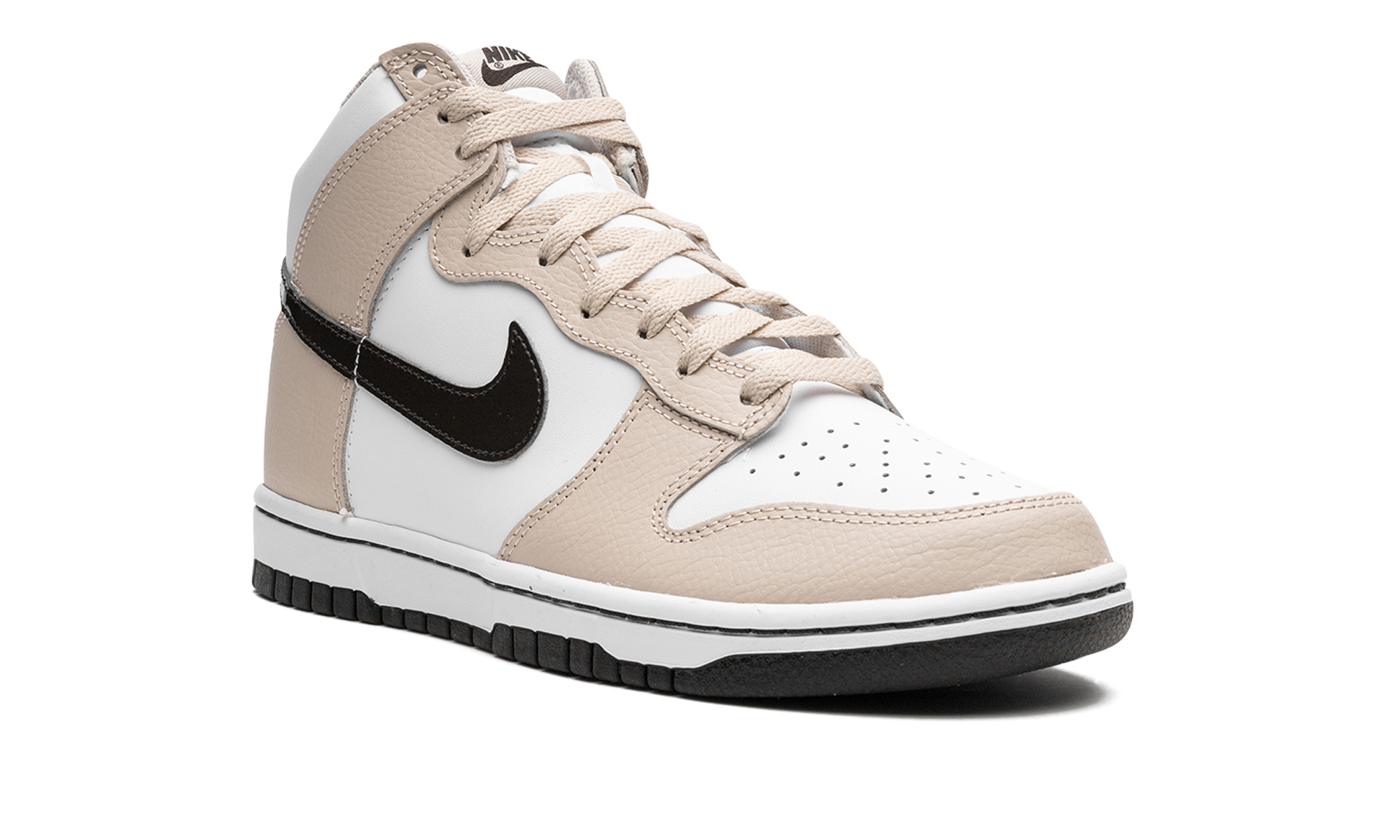 Nike Dunk High White Sanddrift Brown