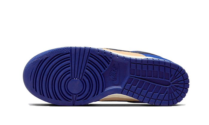 Nike Dunk Low LX Blue Suede, Deep Royal Blue/Dark Obsidian (DV7411-400)