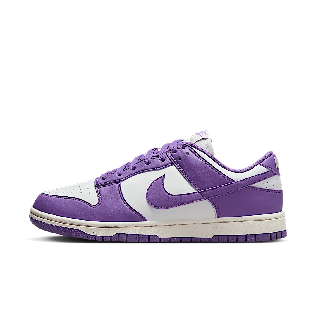 Nike Dunk Low Next Nature Black Raspberry, Summit White/Black Raspberry/Sail/Black (DD1873-108)