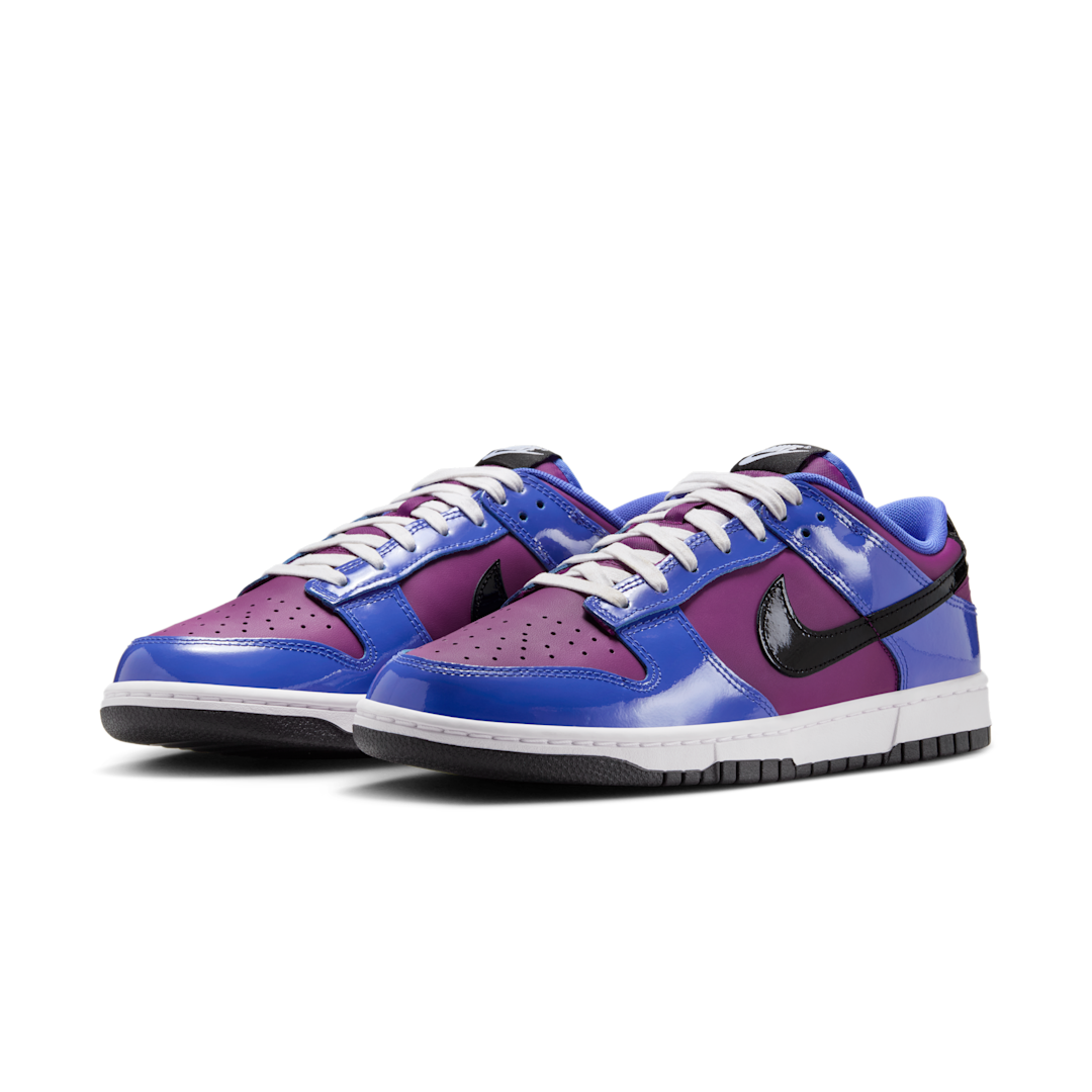 Nike Dunk Low Retro SE Patent Paramount Blue Viotech, Paramount Blue / Black - Viotech -White (IB6400-400)