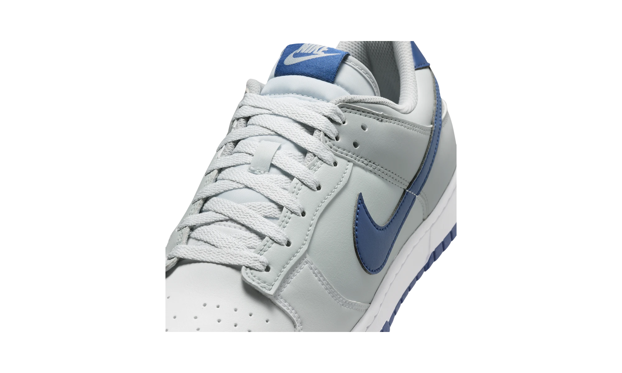 Nike Dunk Low Retro White Deep Royal Wolf Grey