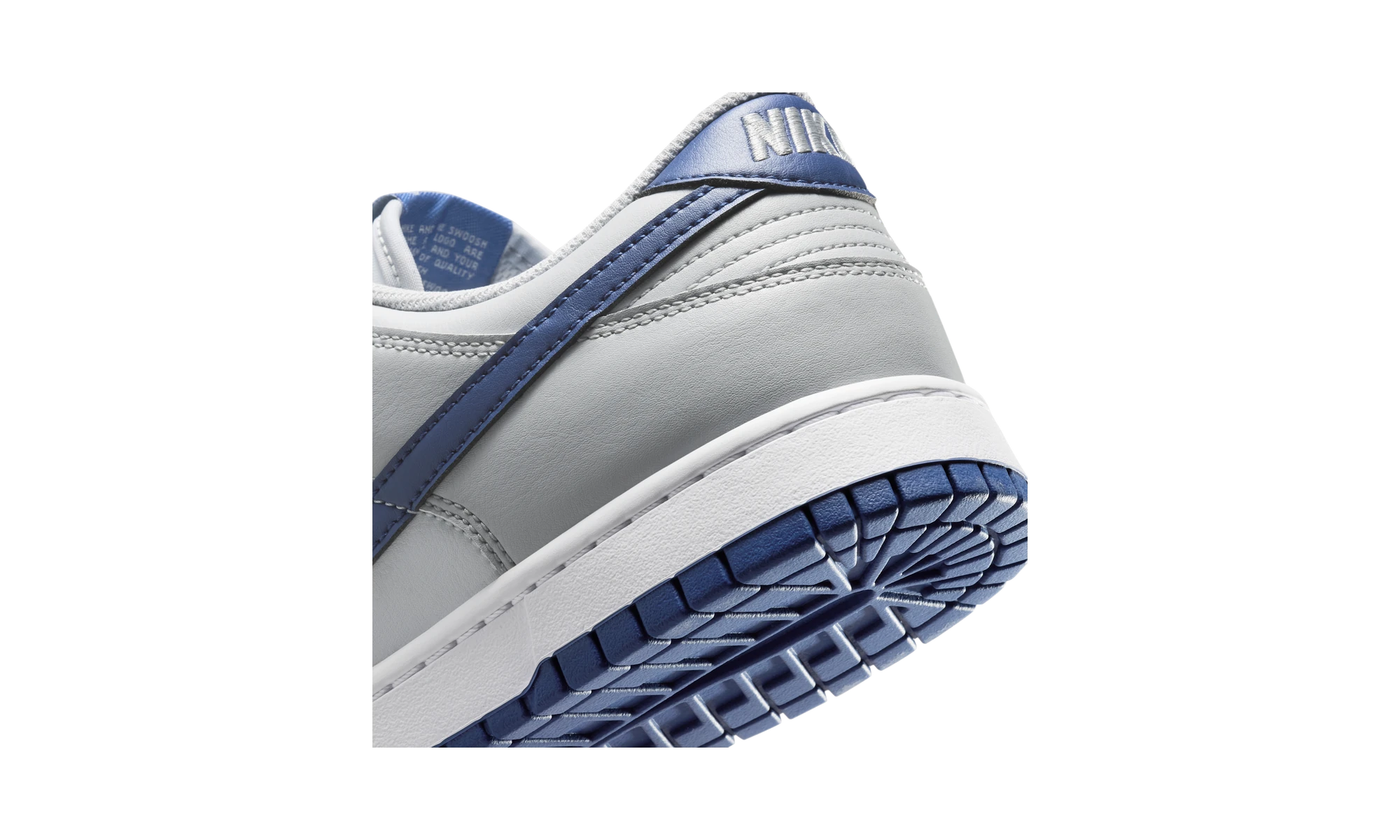 Nike Dunk Low Retro White Deep Royal Wolf Grey