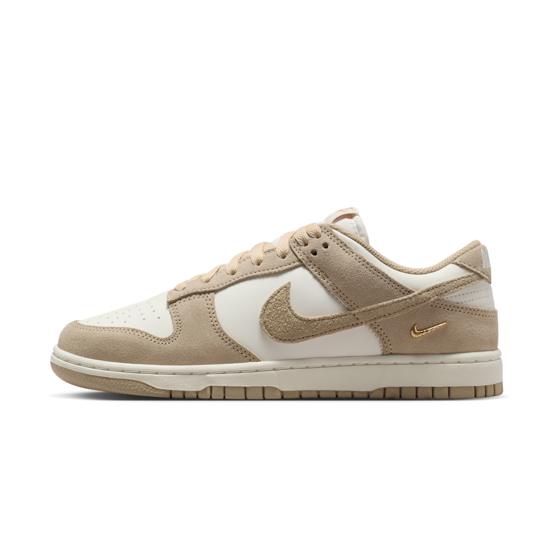 Nike Dunk Low Sail Metallic Gold Linen