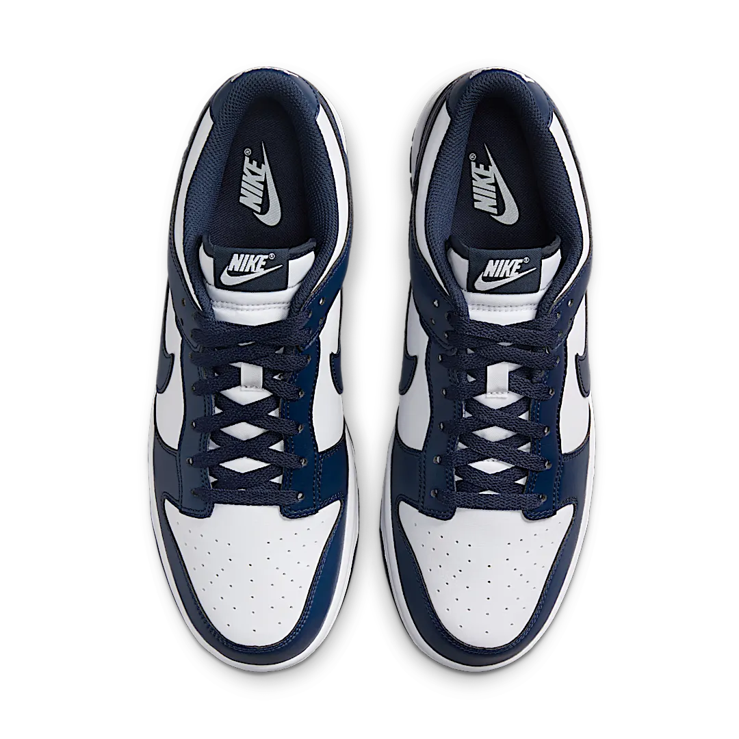 Nike Dunk Low White Midnight Navy, White/Midnight Navy-White (HF5441-107)