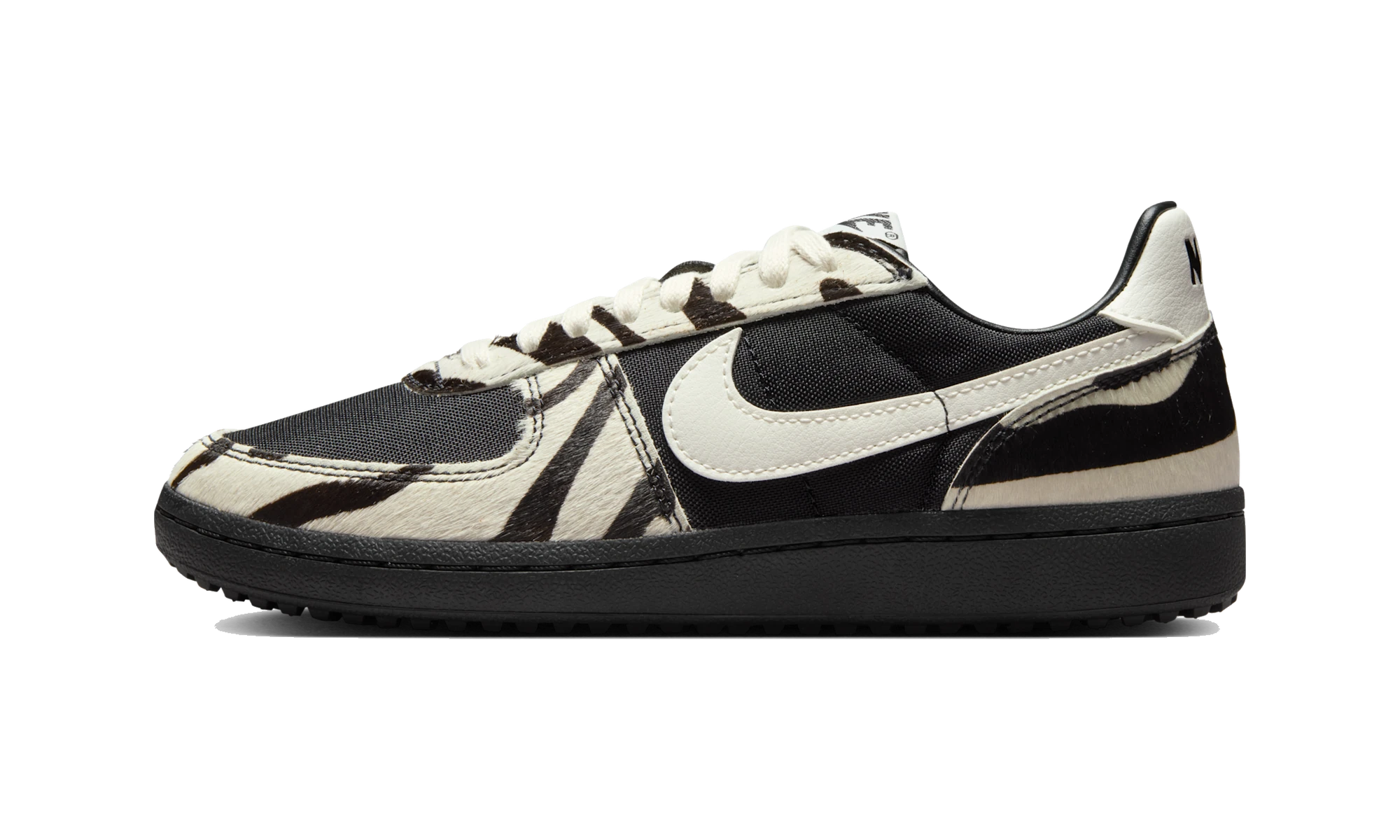 Nike Field General Black Sail Zebra Print