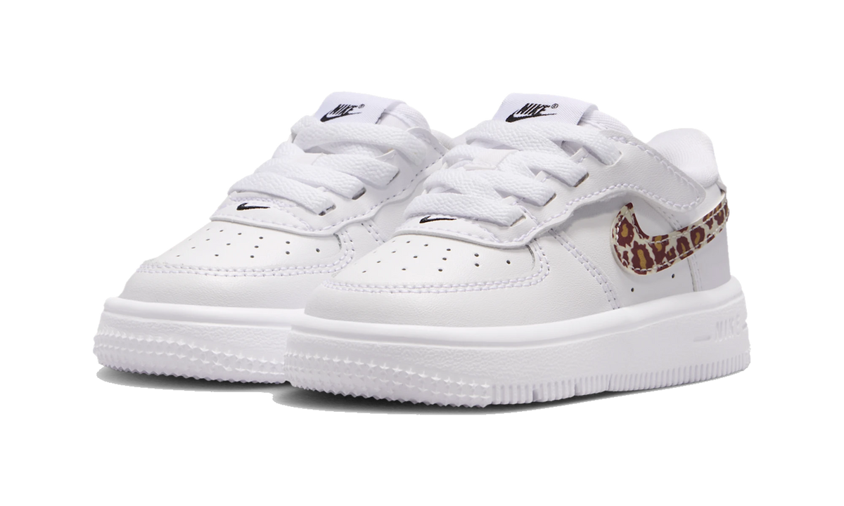Nike Force 1 Low EasyOn White Leopard (TD)