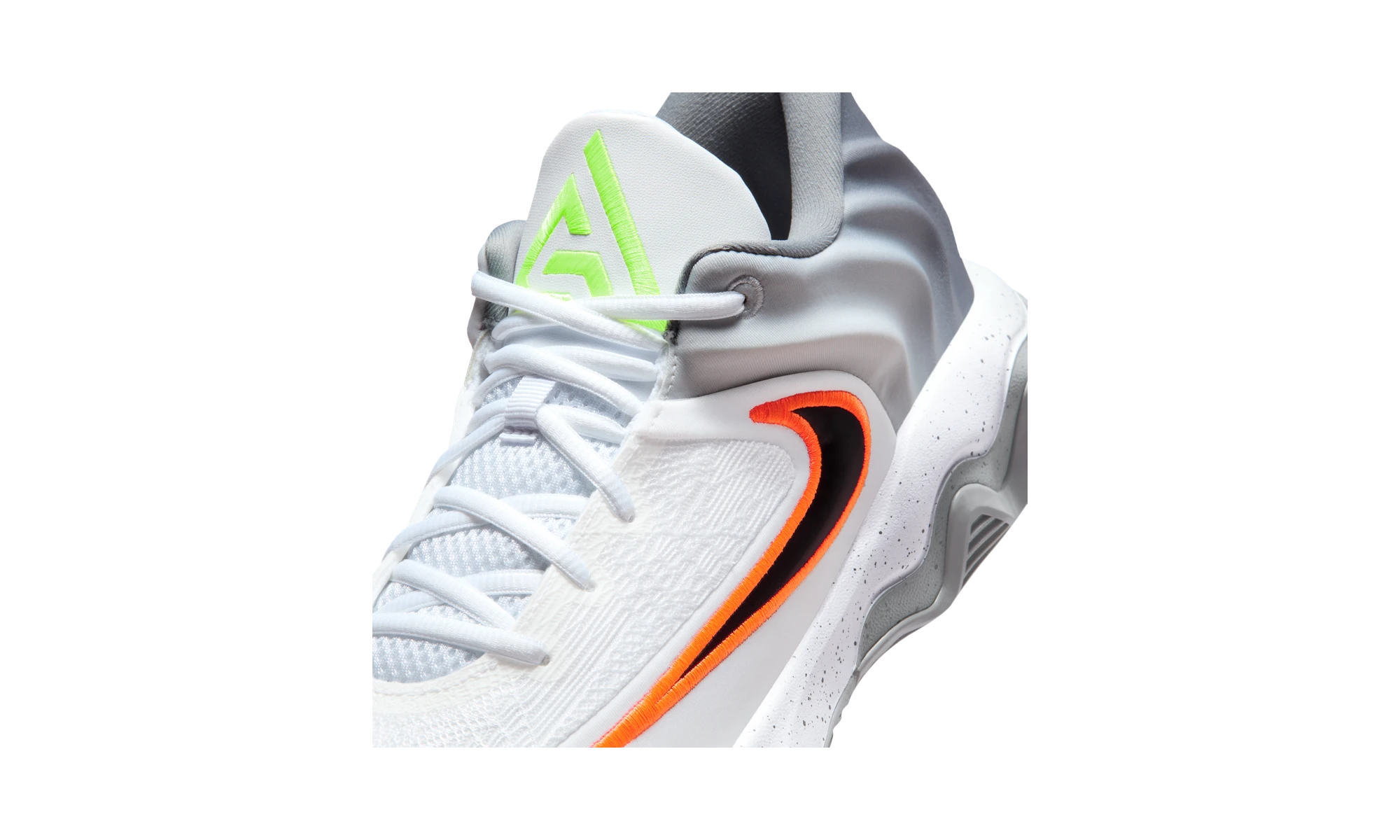 Nike Giannis Immortality 4 White Volt Wolf Grey Black